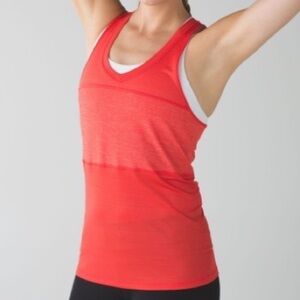 Lululemon Athletica Pedal To‎ The Metal Athletic Workout Tank Top Shirt